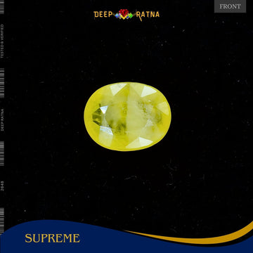 Yellow Sapphire 3.12 Carat (Thailand) - Deep Ratna