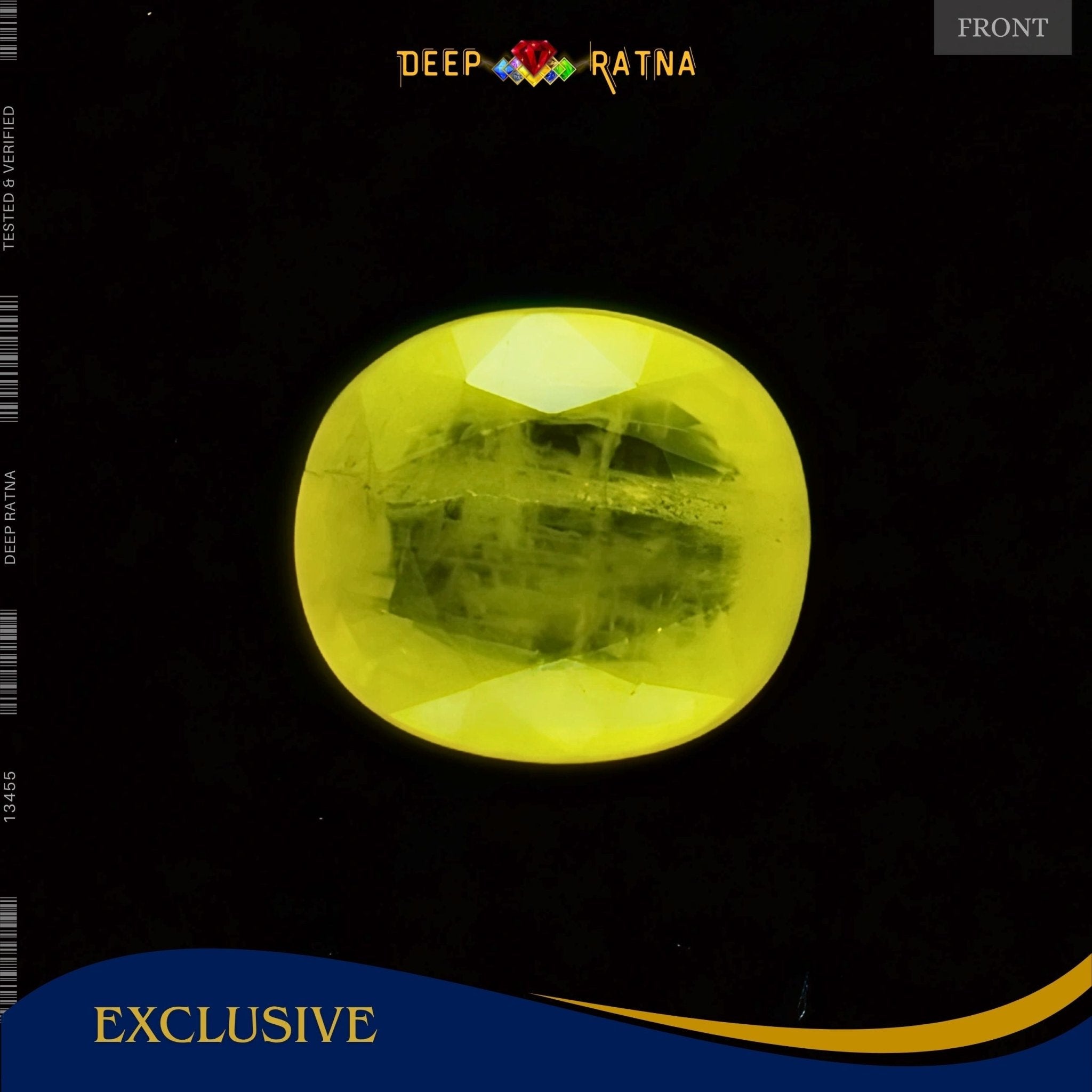 Yellow Sapphire 3.12 Carat (Thailand) - Deep Ratna