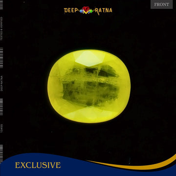Yellow Sapphire 3.12 Carat (Thailand) - Deep Ratna