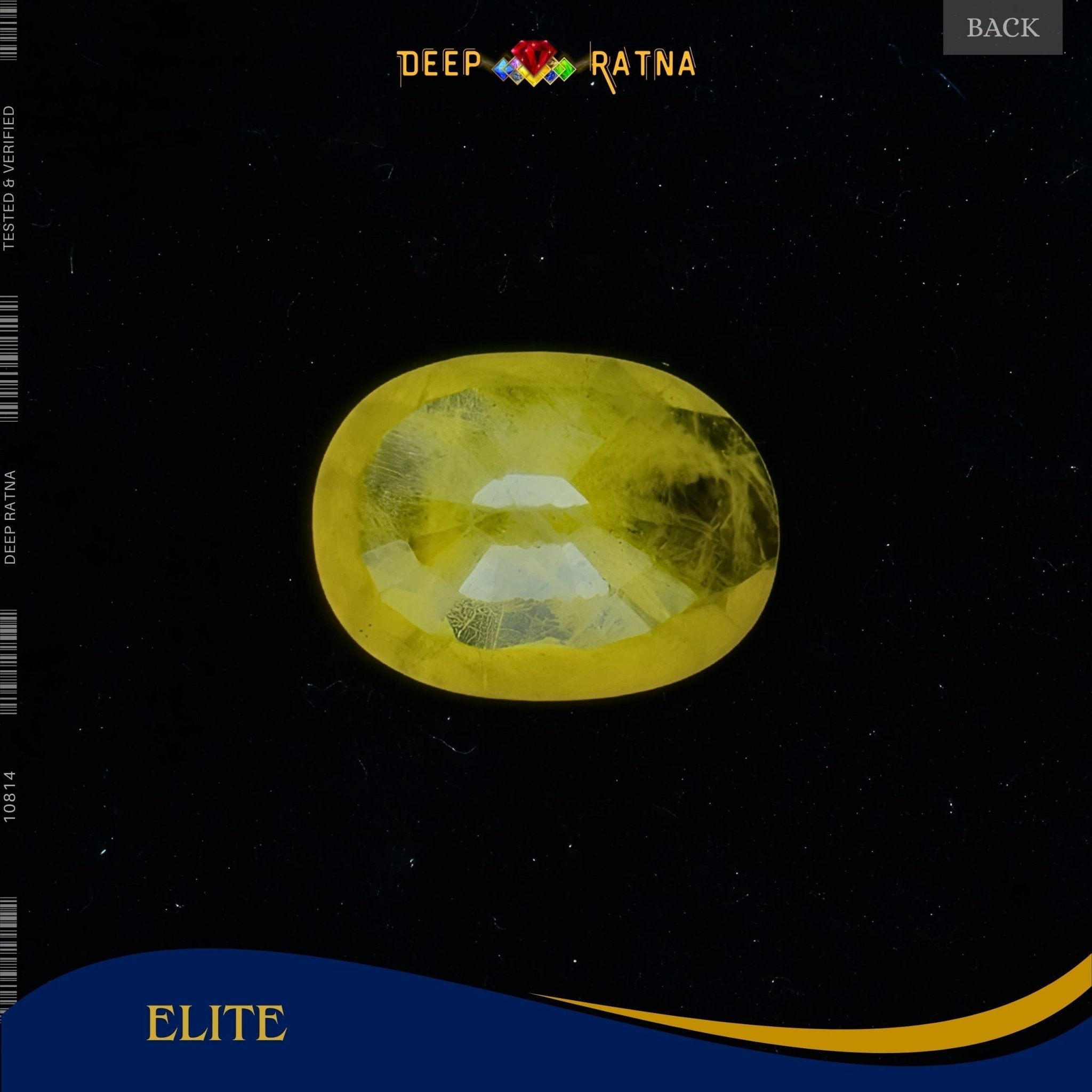 Yellow Sapphire 3.13 Carat (Thailand) - Deep Ratna