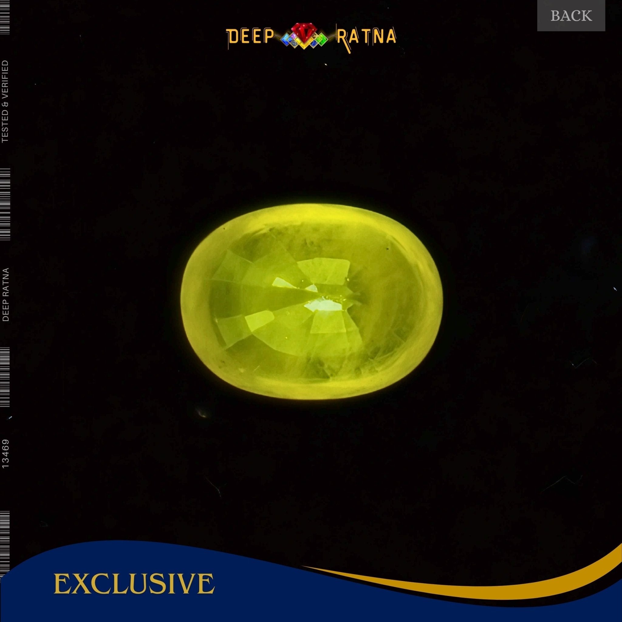 Yellow Sapphire 3.16 Carat (Thailand) - Deep Ratna