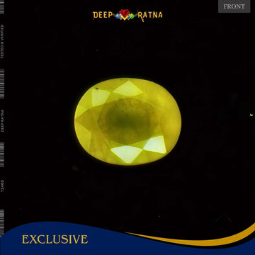 Yellow Sapphire 3.16 Carat (Thailand) - Deep Ratna
