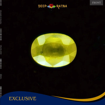 Yellow Sapphire 3.16 Carat (Thailand) - Deep Ratna