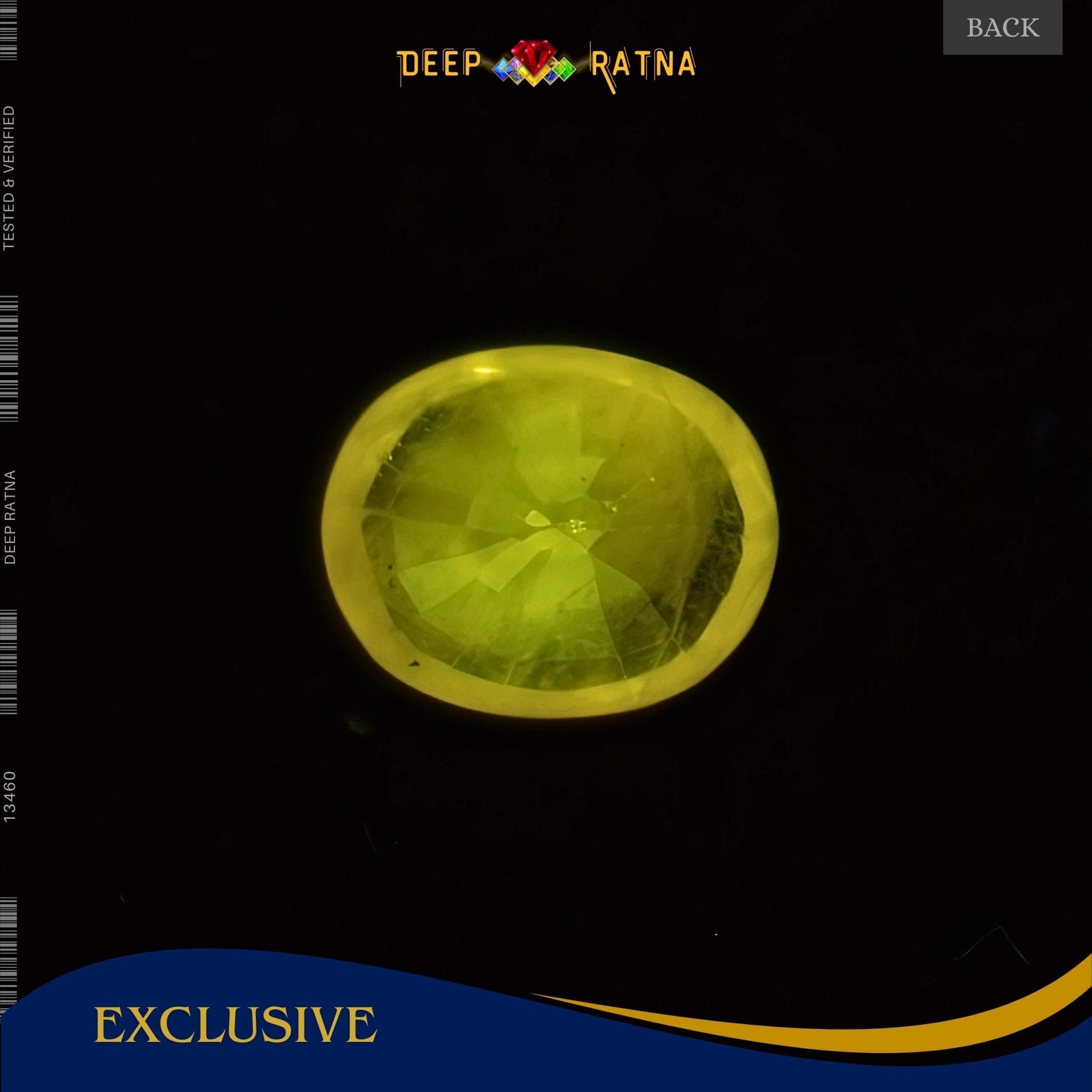 Yellow Sapphire 3.16 Carat (Thailand) - Deep Ratna