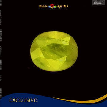 Yellow Sapphire 3.17 Carat (Thailand) - Deep Ratna