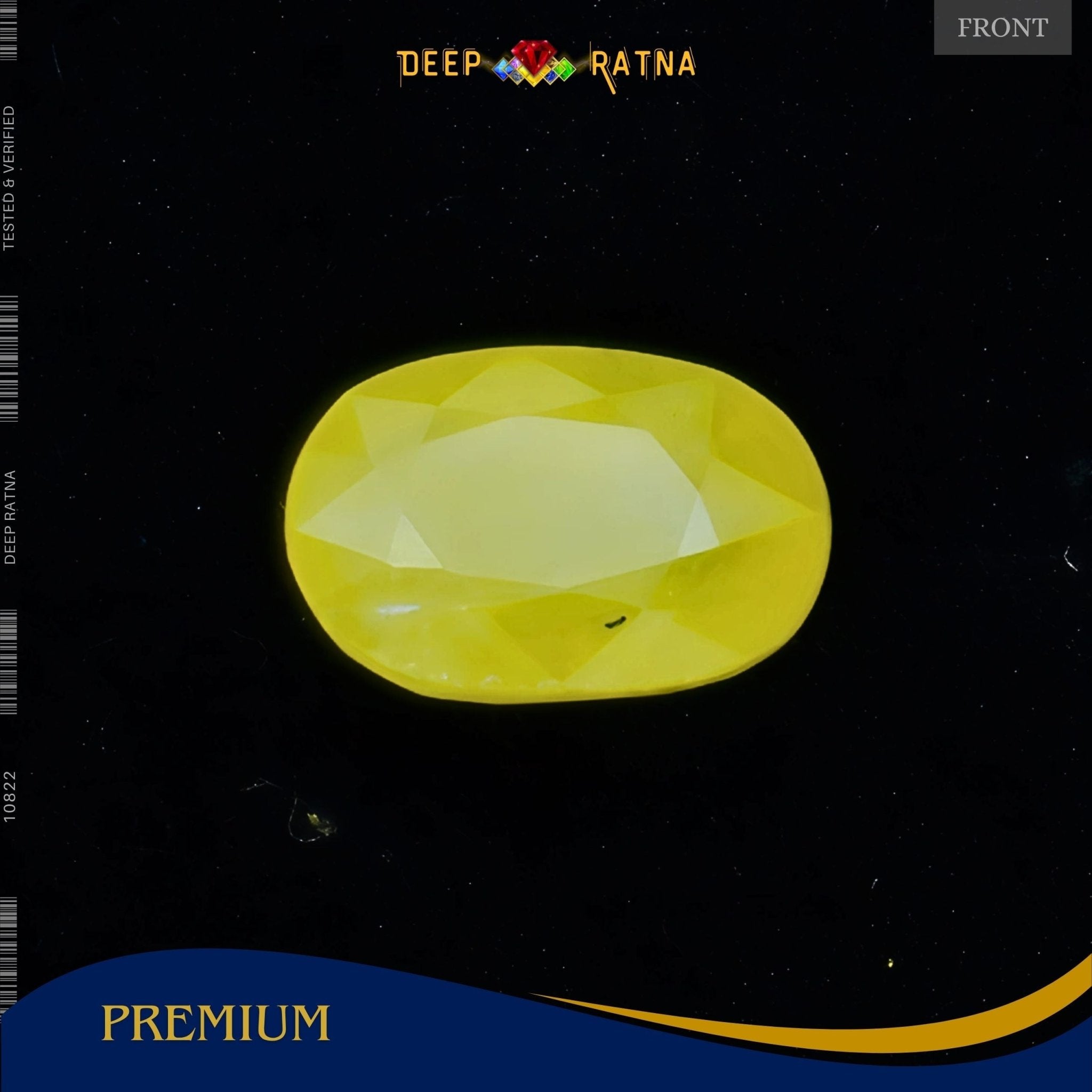Yellow Sapphire 3.18 Carat (Thailand) - Deep Ratna