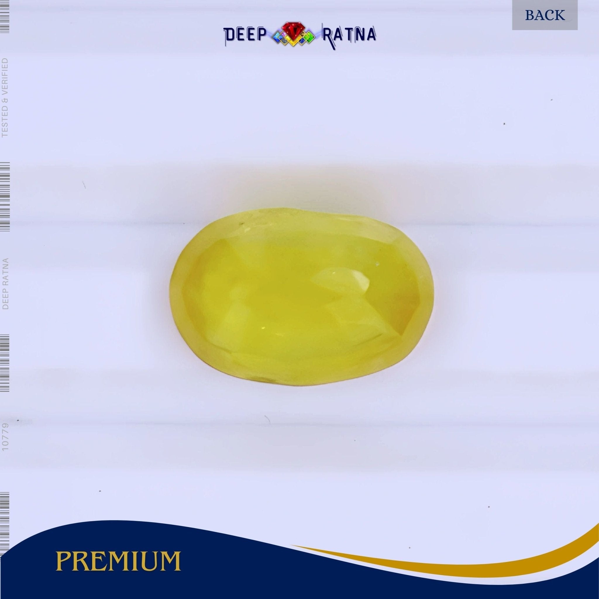 Yellow Sapphire 3.18 Carat (Thailand) - Deep Ratna