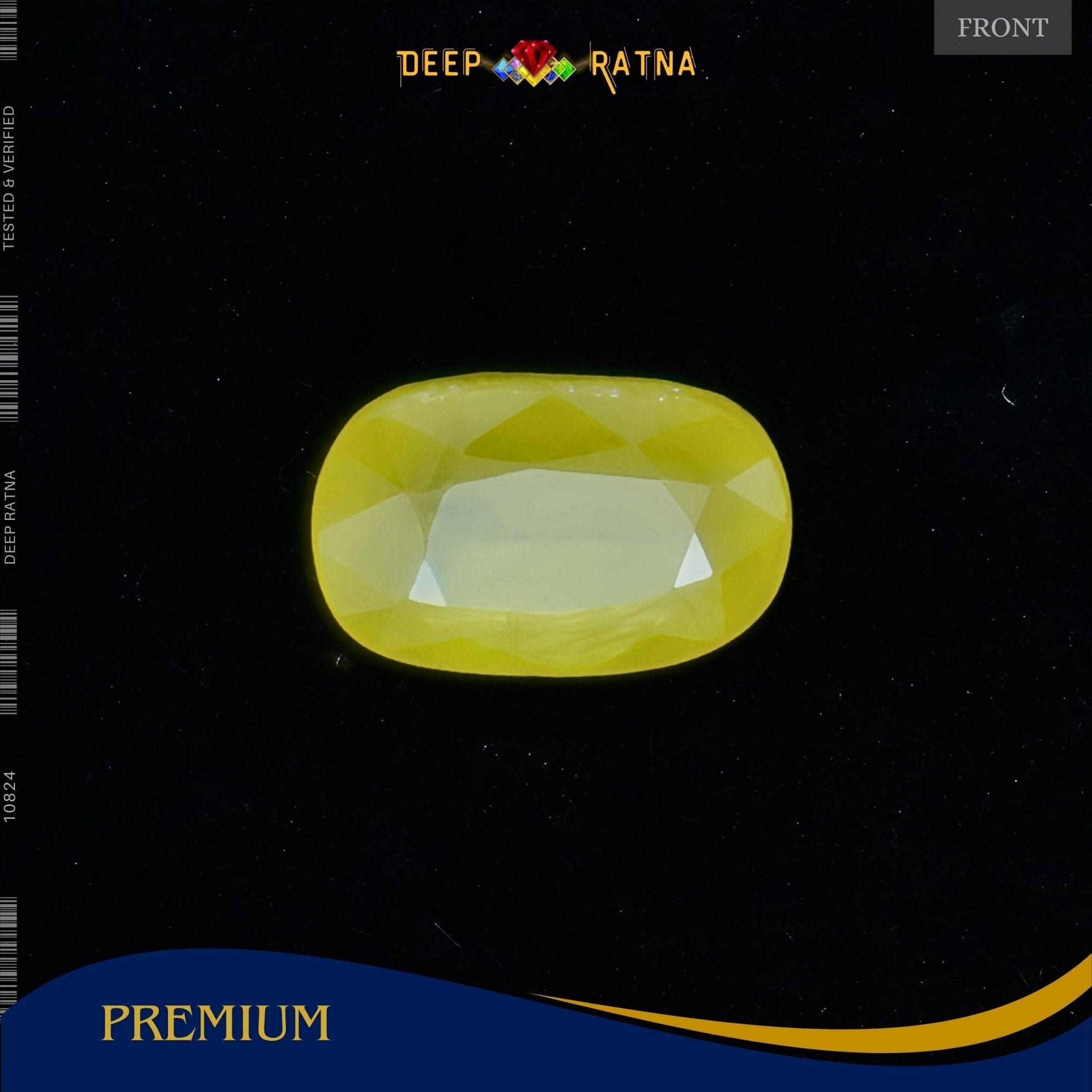 Yellow Sapphire 3.19 Carat (Thailand) - Deep Ratna