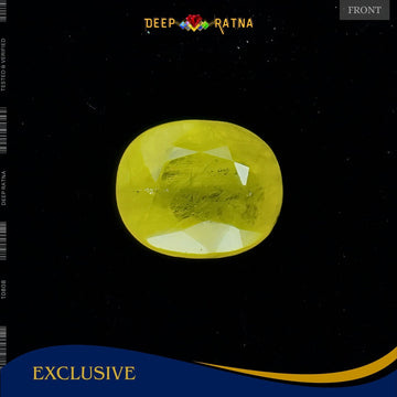Yellow Sapphire 3.2 Carat (Thailand) - Deep Ratna