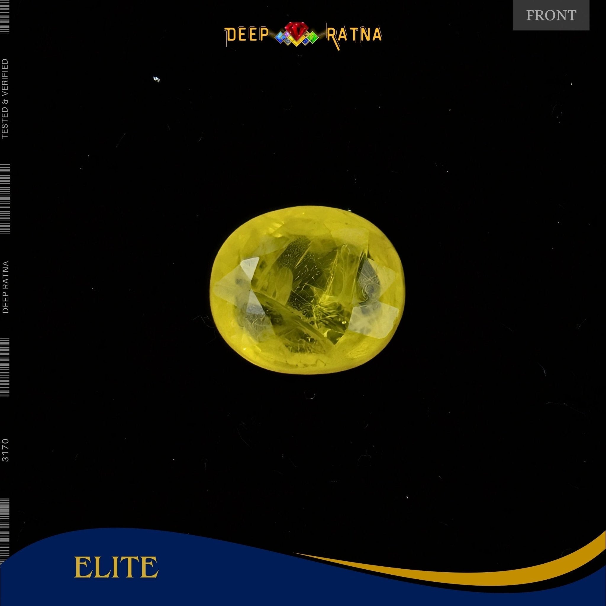 Yellow Sapphire 3.20 Carat (Thailand) - Deep Ratna
