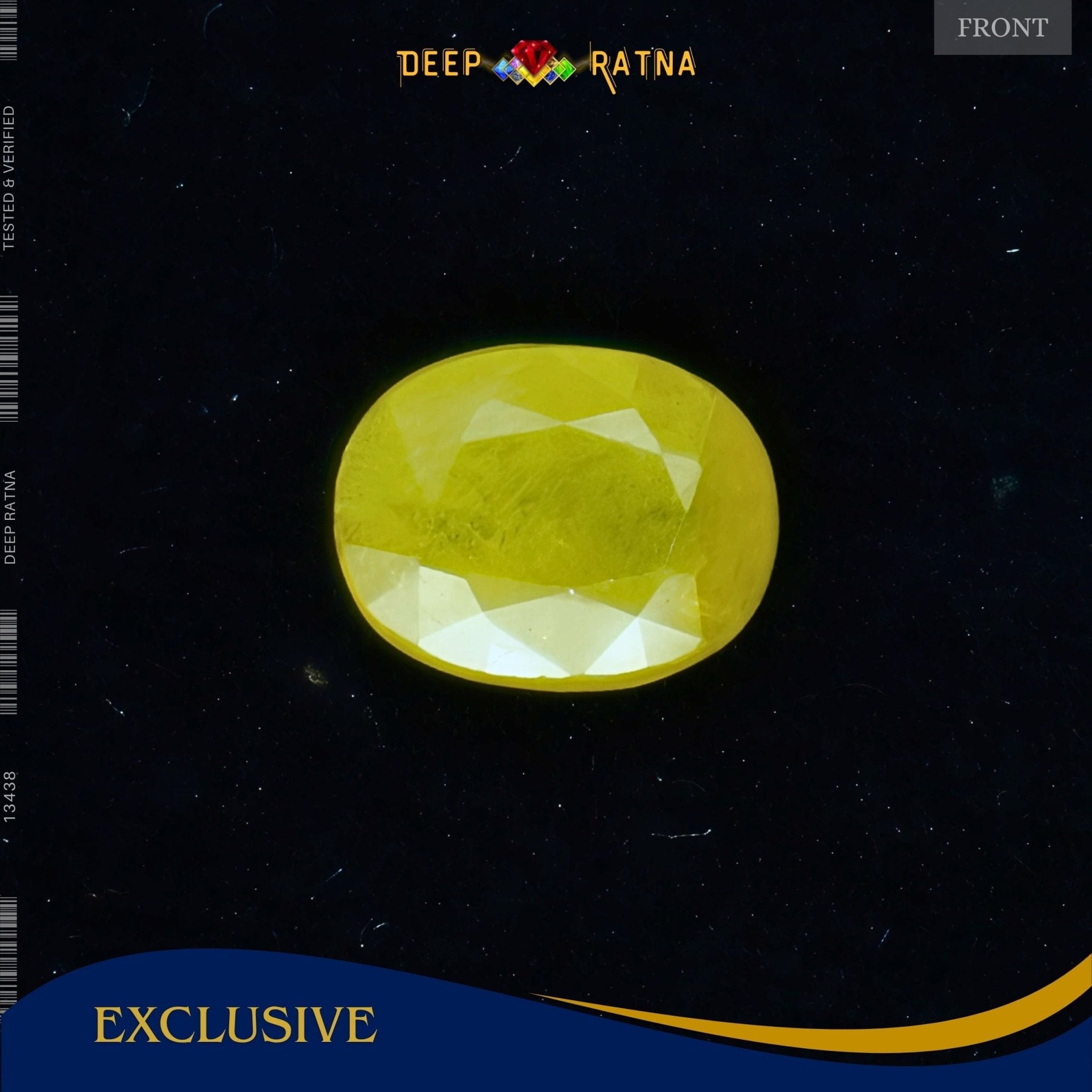 Yellow Sapphire 3.20 Carat (Thailand) - Deep Ratna