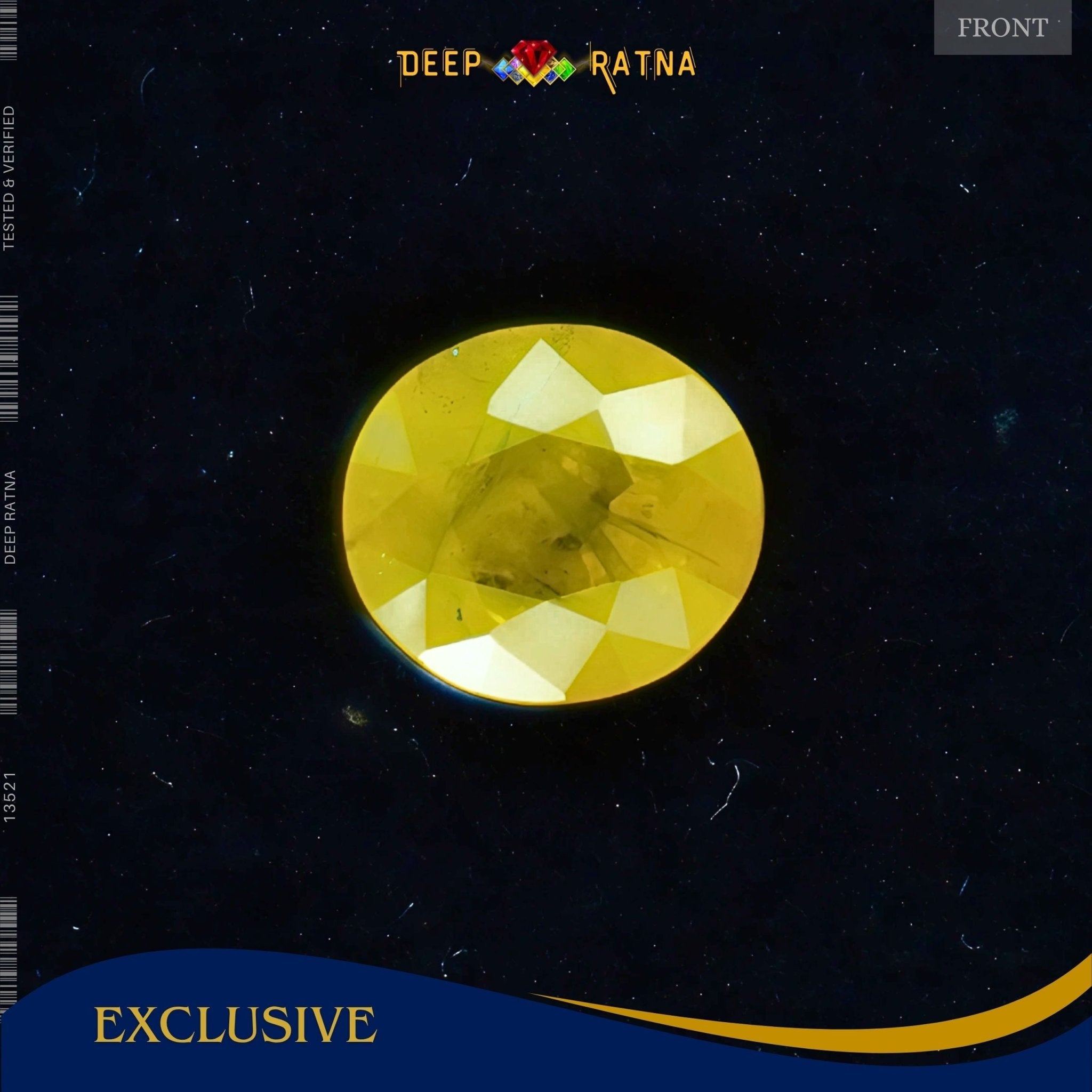 Yellow Sapphire 3.20 Carat (Thailand) - Deep Ratna