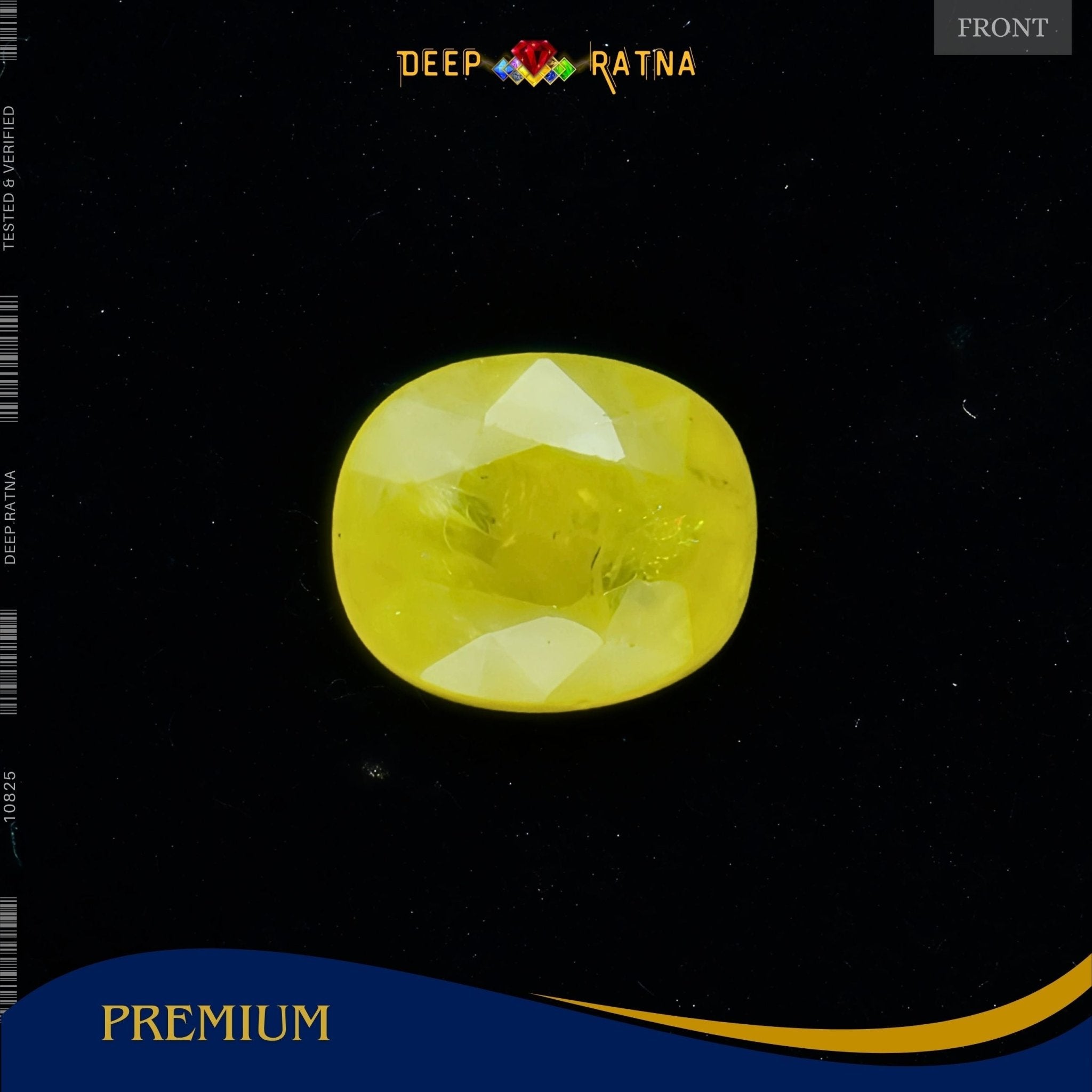 Yellow Sapphire 3.22 Carat (Thailand) - Deep Ratna