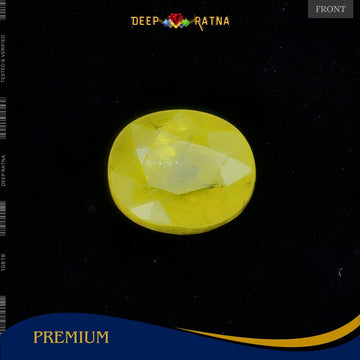 Yellow Sapphire 3.23 Carat (Thailand) - Deep Ratna