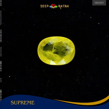 Yellow Sapphire 3.24 Carat (Thailand) - Deep Ratna