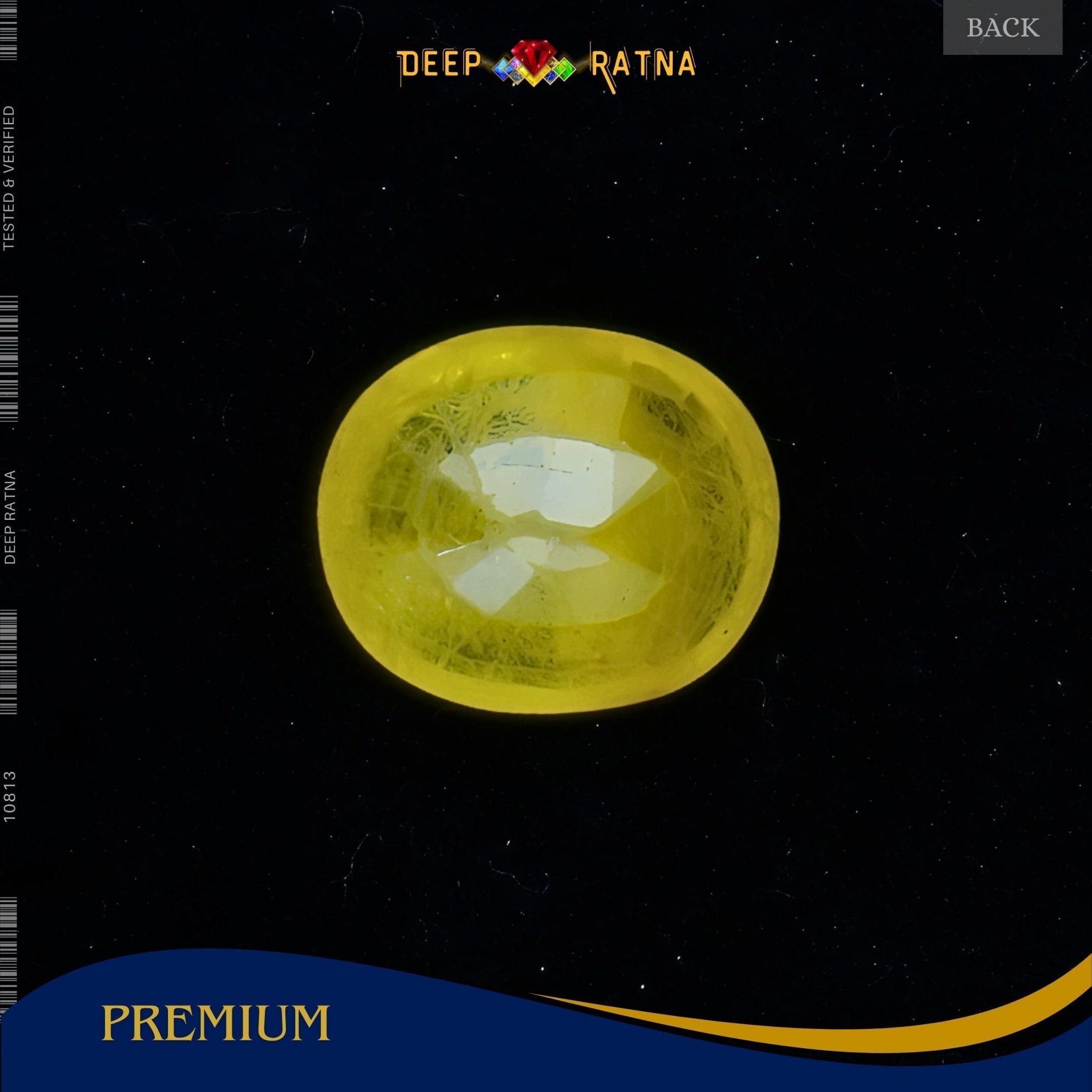 Yellow Sapphire 3.24 Carat (Thailand) - Deep Ratna
