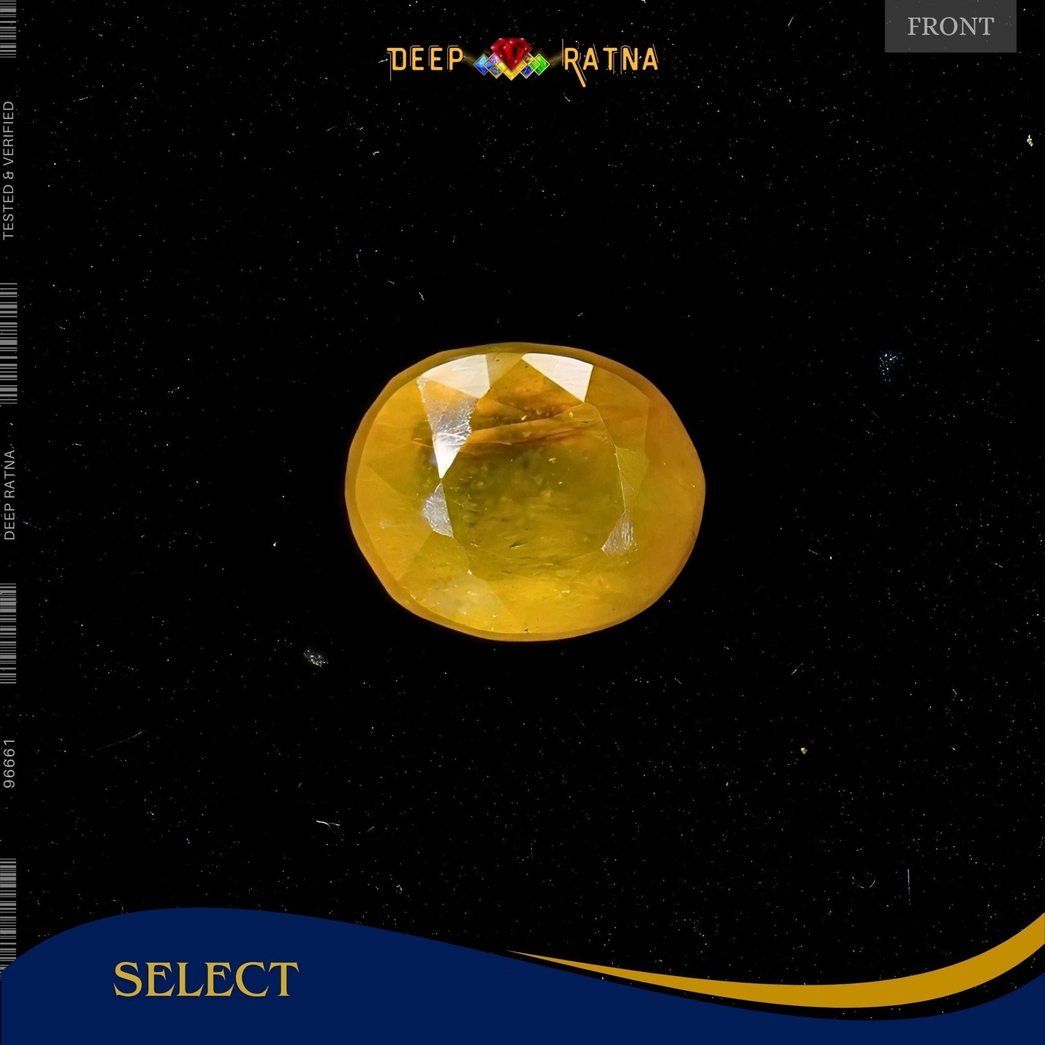 Yellow Sapphire 3.25 Carat (Thailand) - Deep Ratna