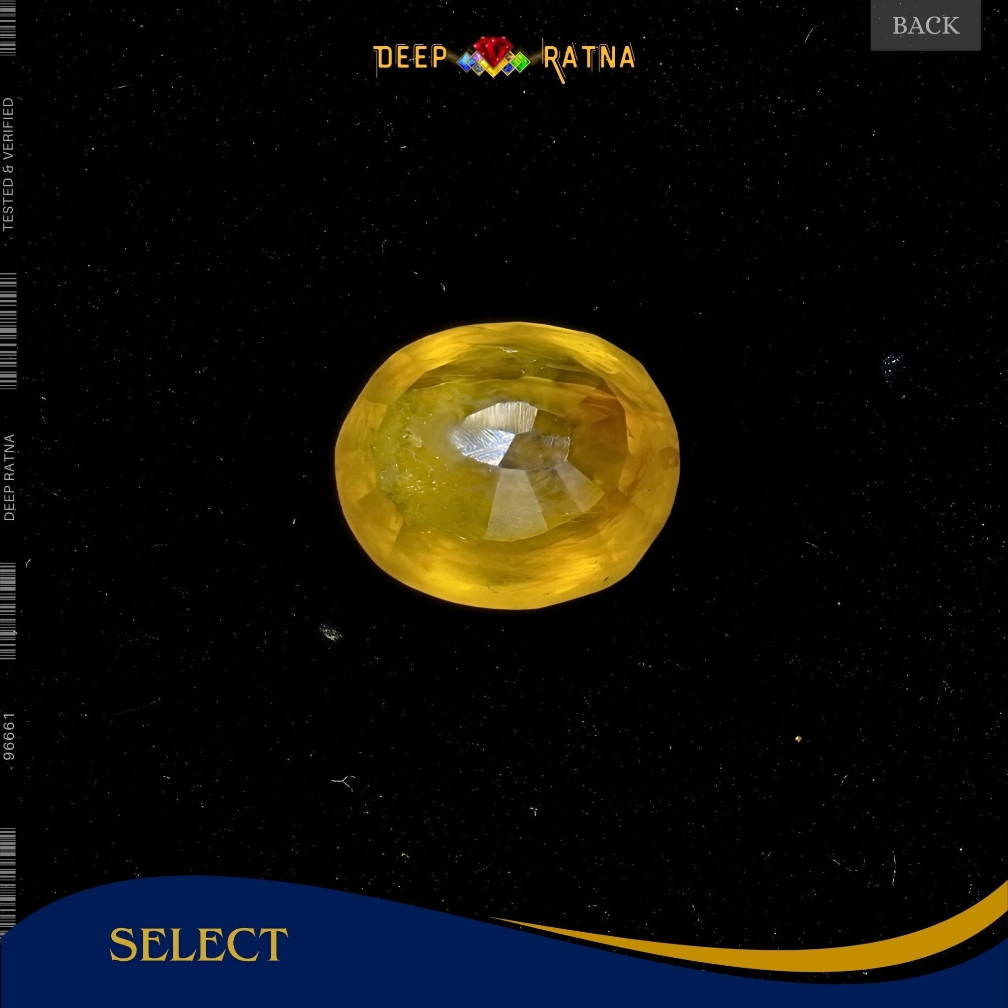 Yellow Sapphire 3.25 Carat (Thailand) - Deep Ratna