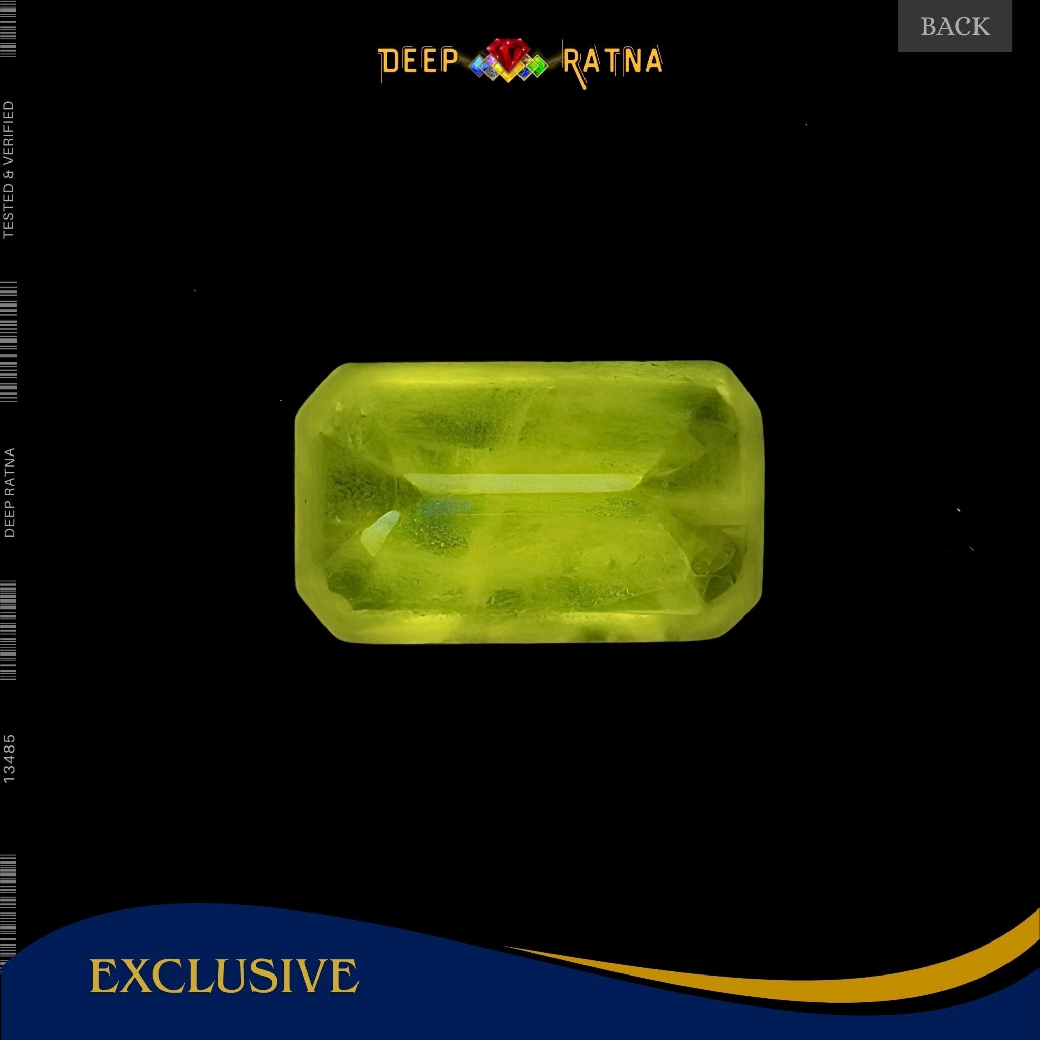 Yellow Sapphire 3.25 Carat (Thailand) - Deep Ratna