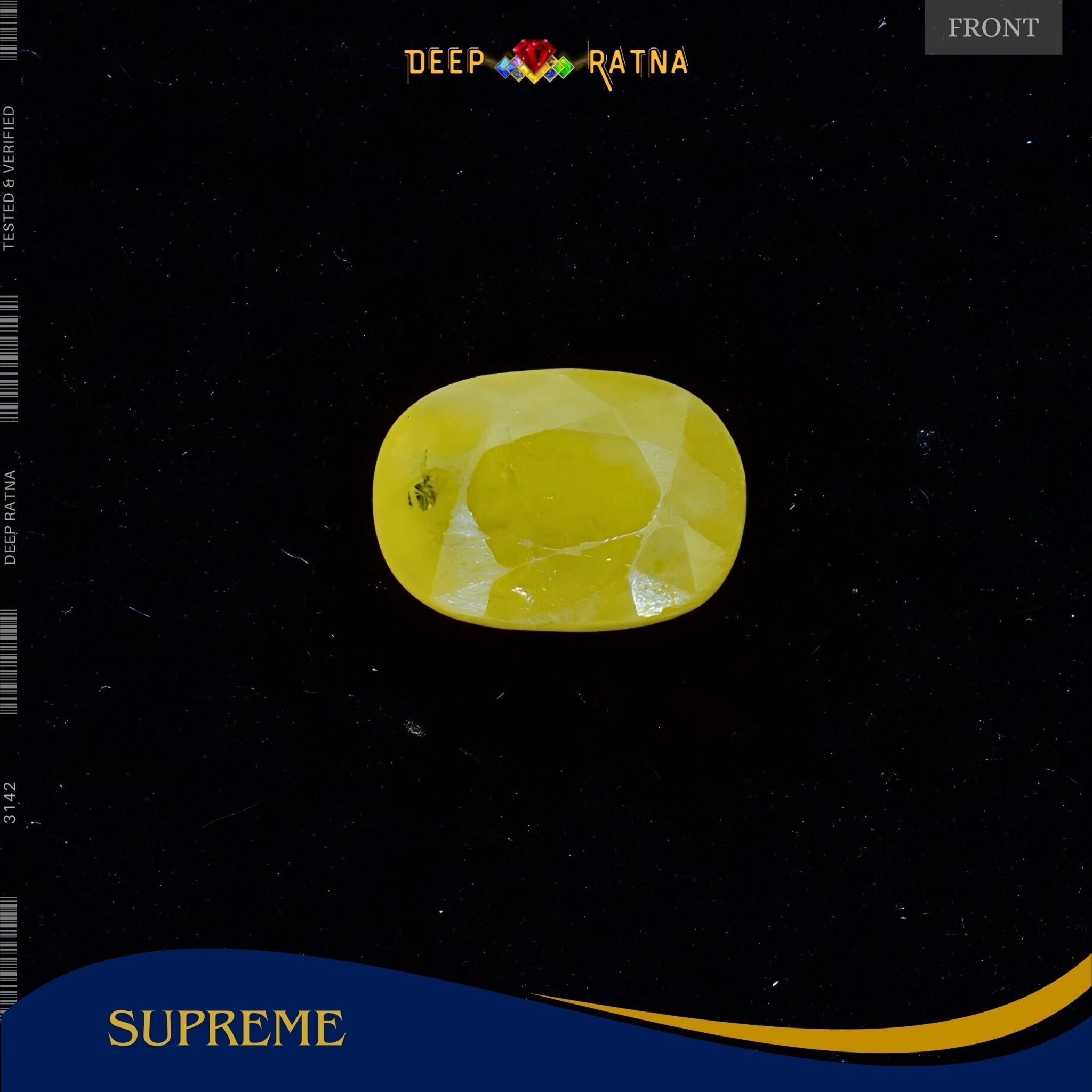Yellow Sapphire 3.25 Carat (Thailand) - Deep Ratna