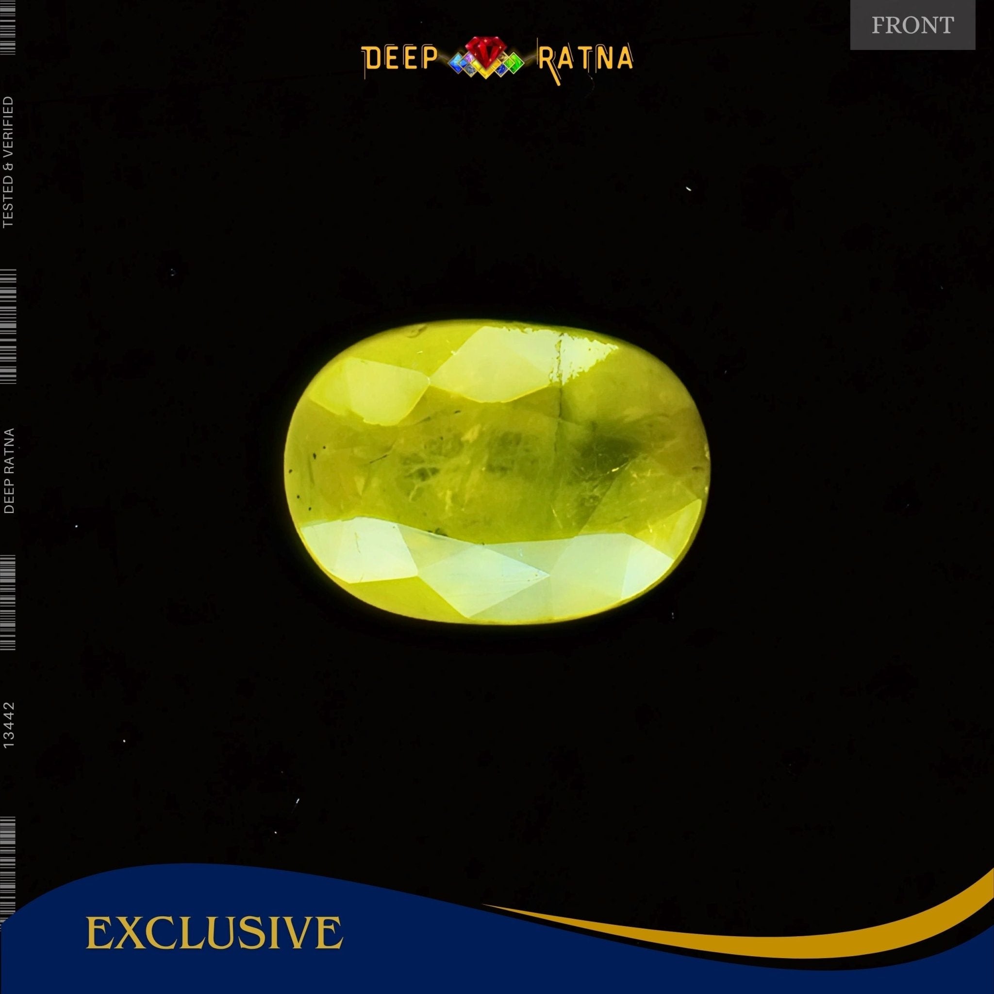 Yellow Sapphire 3.26 Carat (Thailand) - Deep Ratna