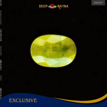 Yellow Sapphire 3.26 Carat (Thailand) - Deep Ratna