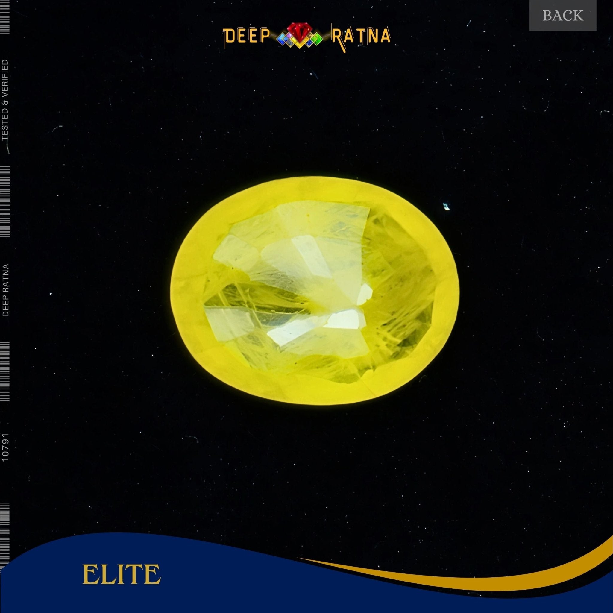 Yellow Sapphire 3.26 Carat (Thailand) - Deep Ratna