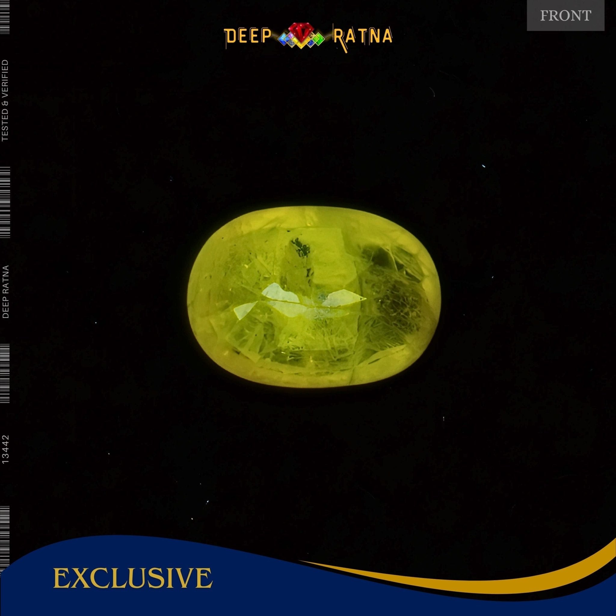 Yellow Sapphire 3.26 Carat (Thailand) - Deep Ratna