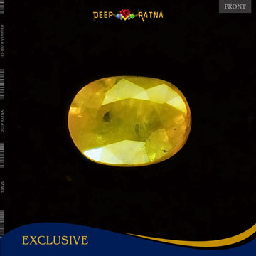 Yellow Sapphire 3.26 Carat (Thailand) - Deep Ratna