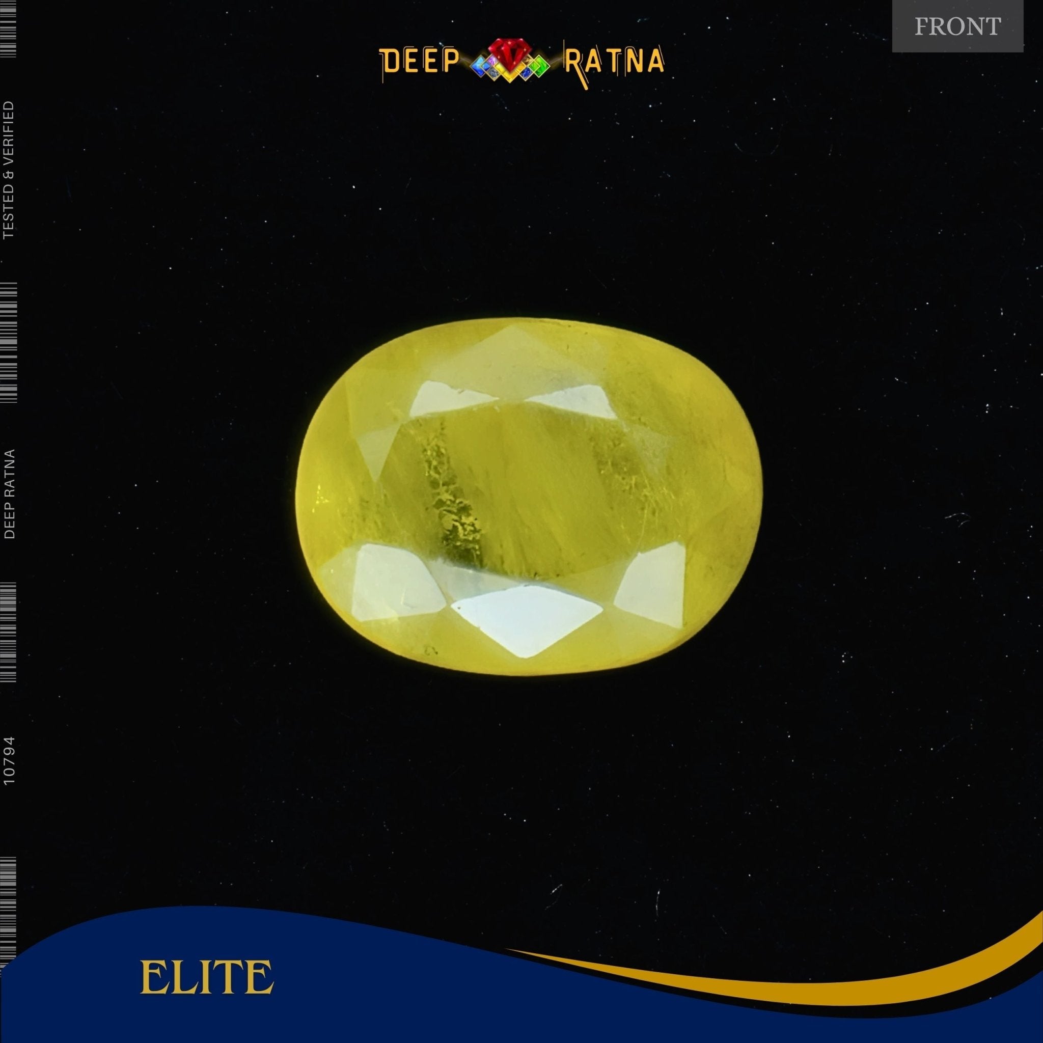 Yellow Sapphire 3.27 Carat (Thailand) - Deep Ratna