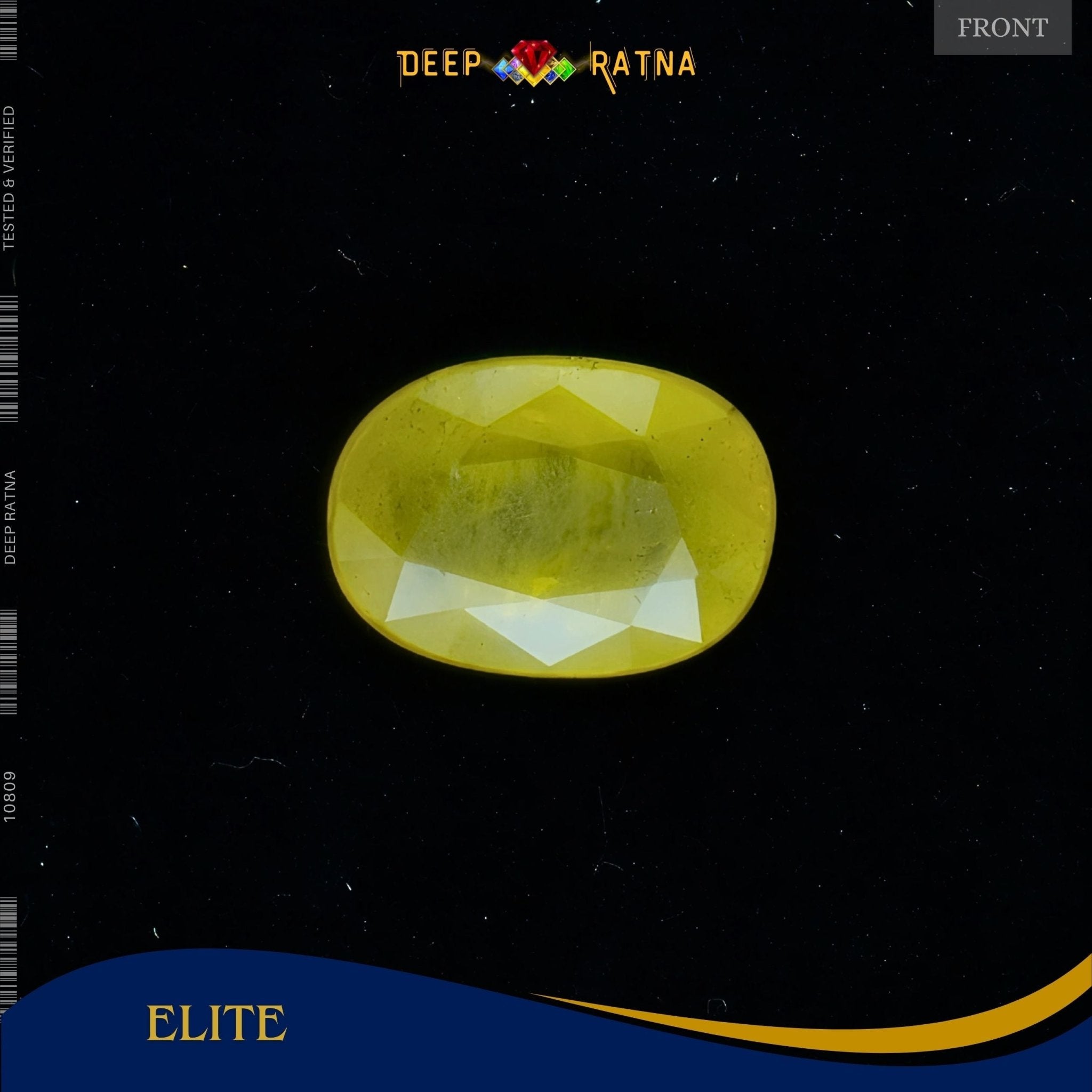 Yellow Sapphire 3.28 Carat (Thailand) - Deep Ratna