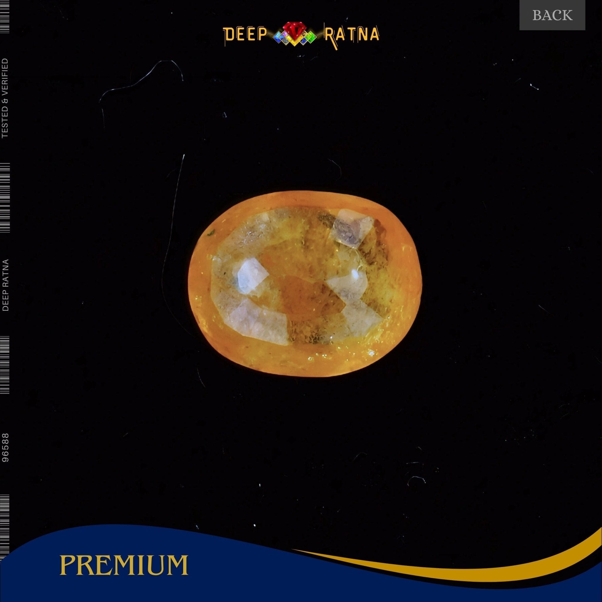 Yellow Sapphire 3.30 Carat (Thailand) - Deep Ratna