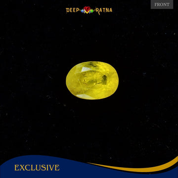 Yellow Sapphire 3.30 Carat (Thailand) - Deep Ratna