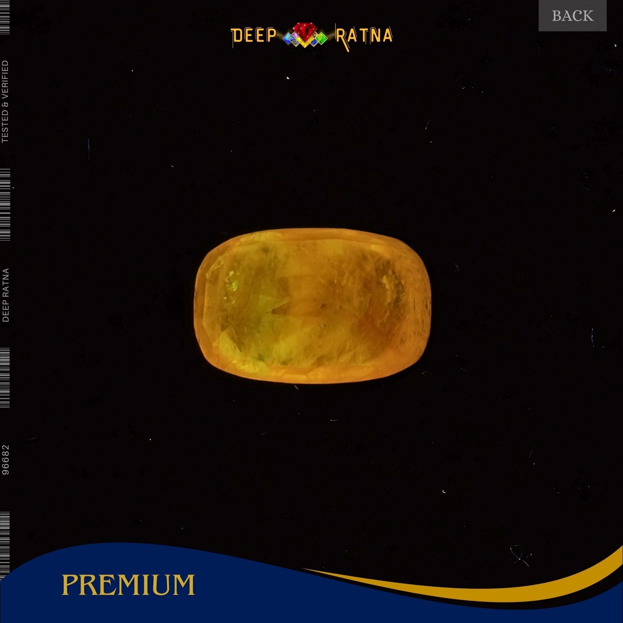 Yellow Sapphire 3.30 Carat (Thailand) - Deep Ratna