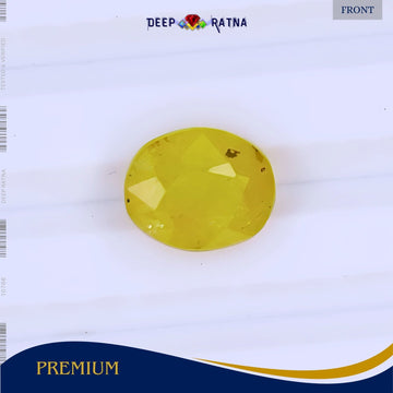 Yellow Sapphire 3.31 Carat (Thailand) - Deep Ratna