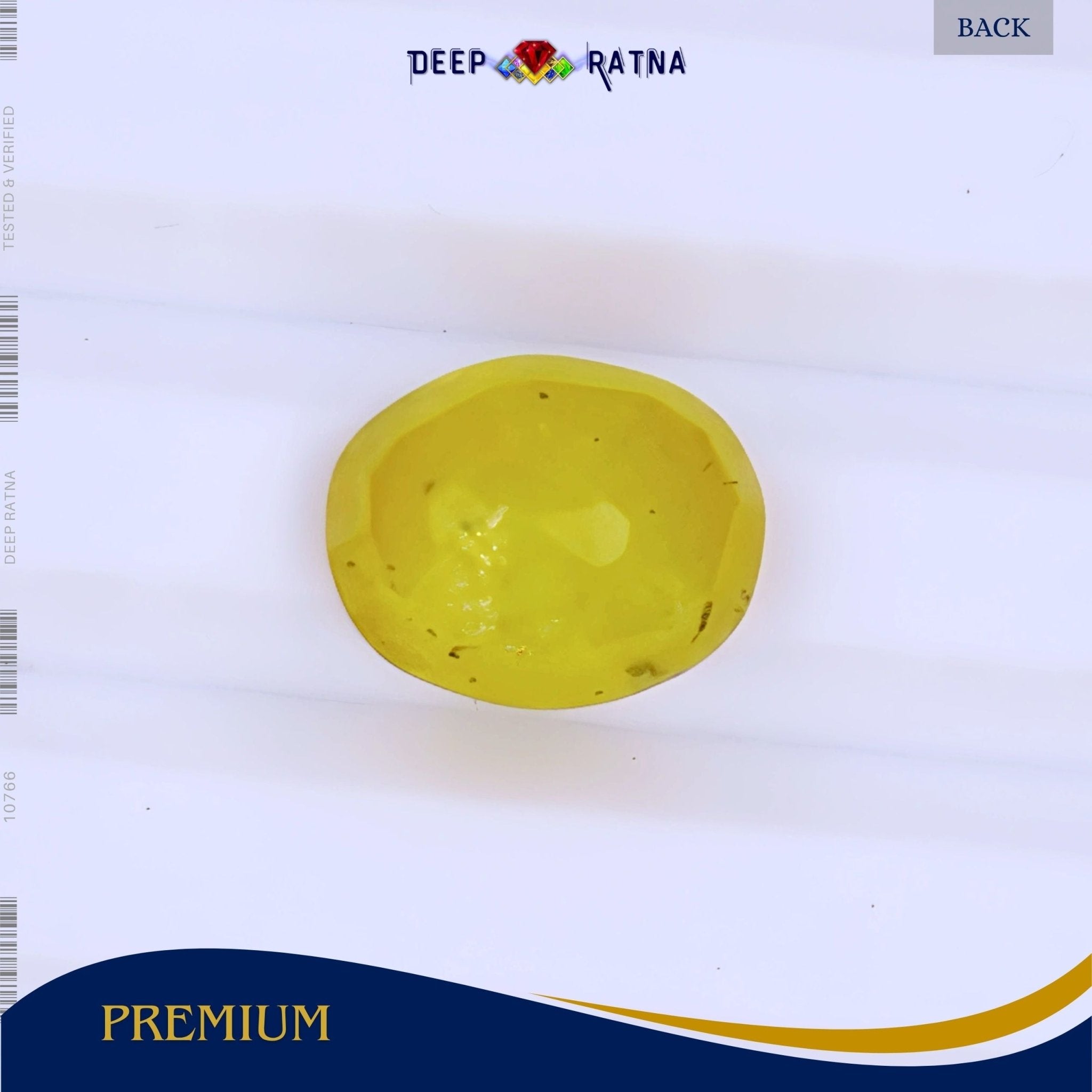 Yellow Sapphire 3.31 Carat (Thailand) - Deep Ratna