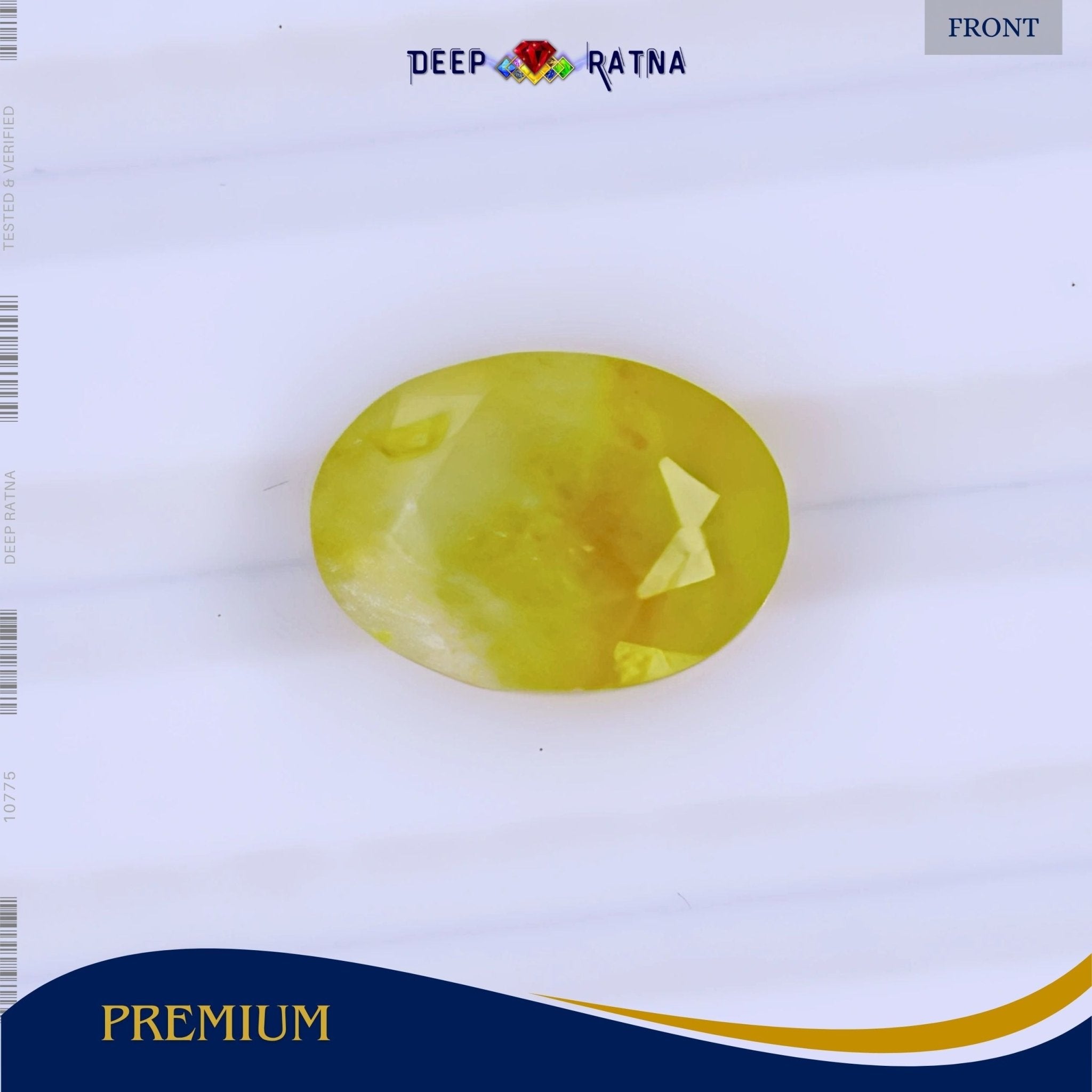 Yellow Sapphire 3.33 Carat (Thailand) - Deep Ratna
