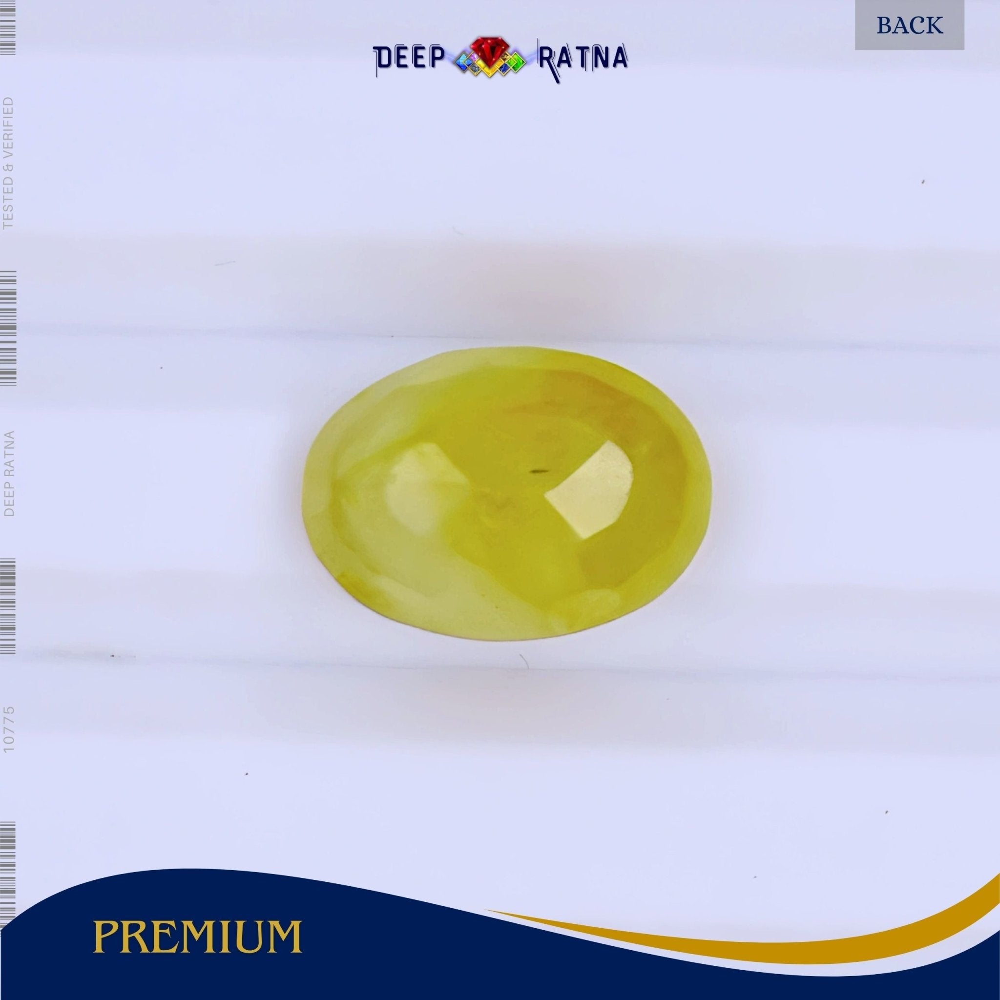 Yellow Sapphire 3.33 Carat (Thailand) - Deep Ratna