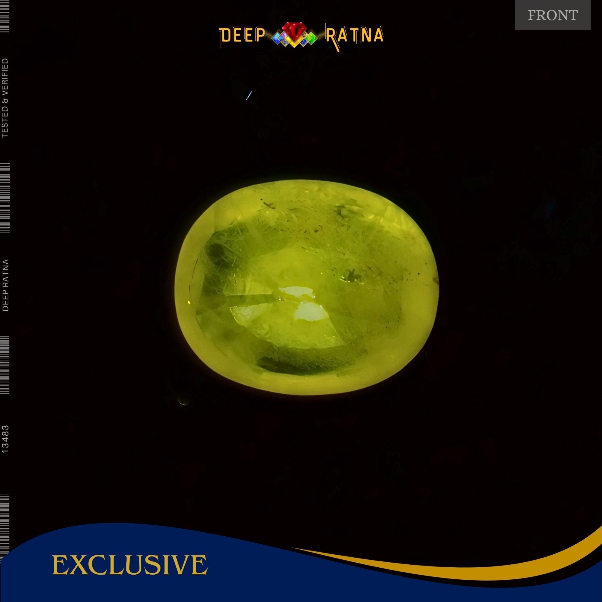 Yellow Sapphire 3.34 Carat (Thailand) - Deep Ratna