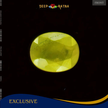 Yellow Sapphire 3.34 Carat (Thailand) - Deep Ratna