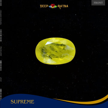 Yellow Sapphire 3.35 Carat (Thailand) - Deep Ratna