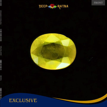 Yellow Sapphire 3.36 Carat (Thailand) - Deep Ratna