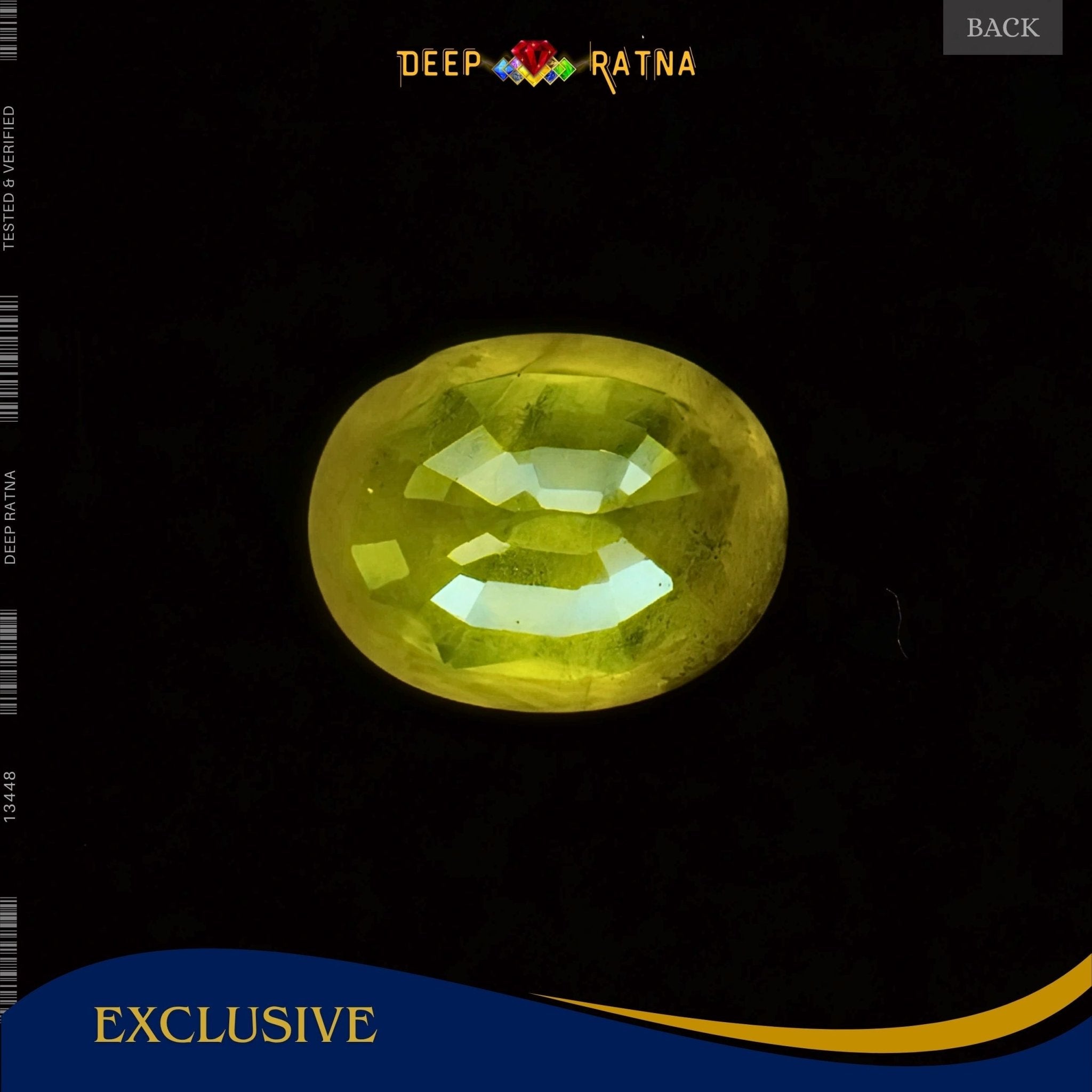 Yellow Sapphire 3.36 Carat (Thailand) - Deep Ratna