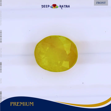 Yellow Sapphire 3.37 Carat (Thailand) - Deep Ratna