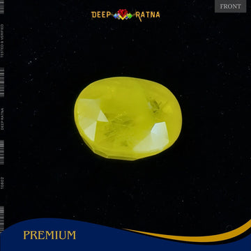 Yellow Sapphire 3.38 Carat (Thailand) - Deep Ratna