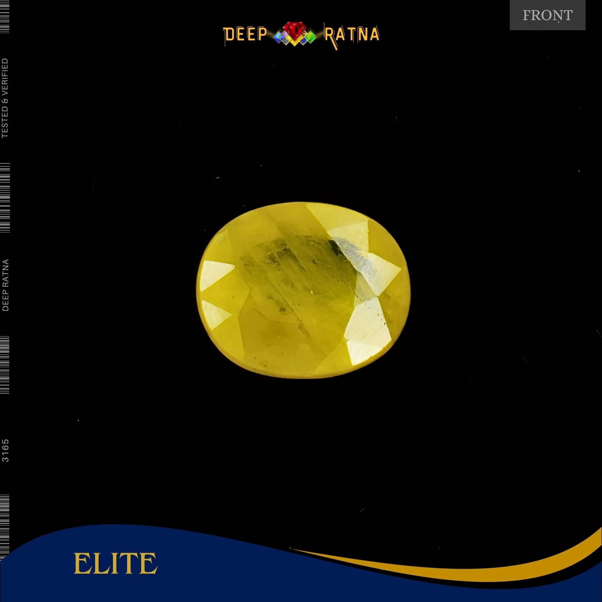 Yellow Sapphire 3.40 Carat (Thailand) - Deep Ratna