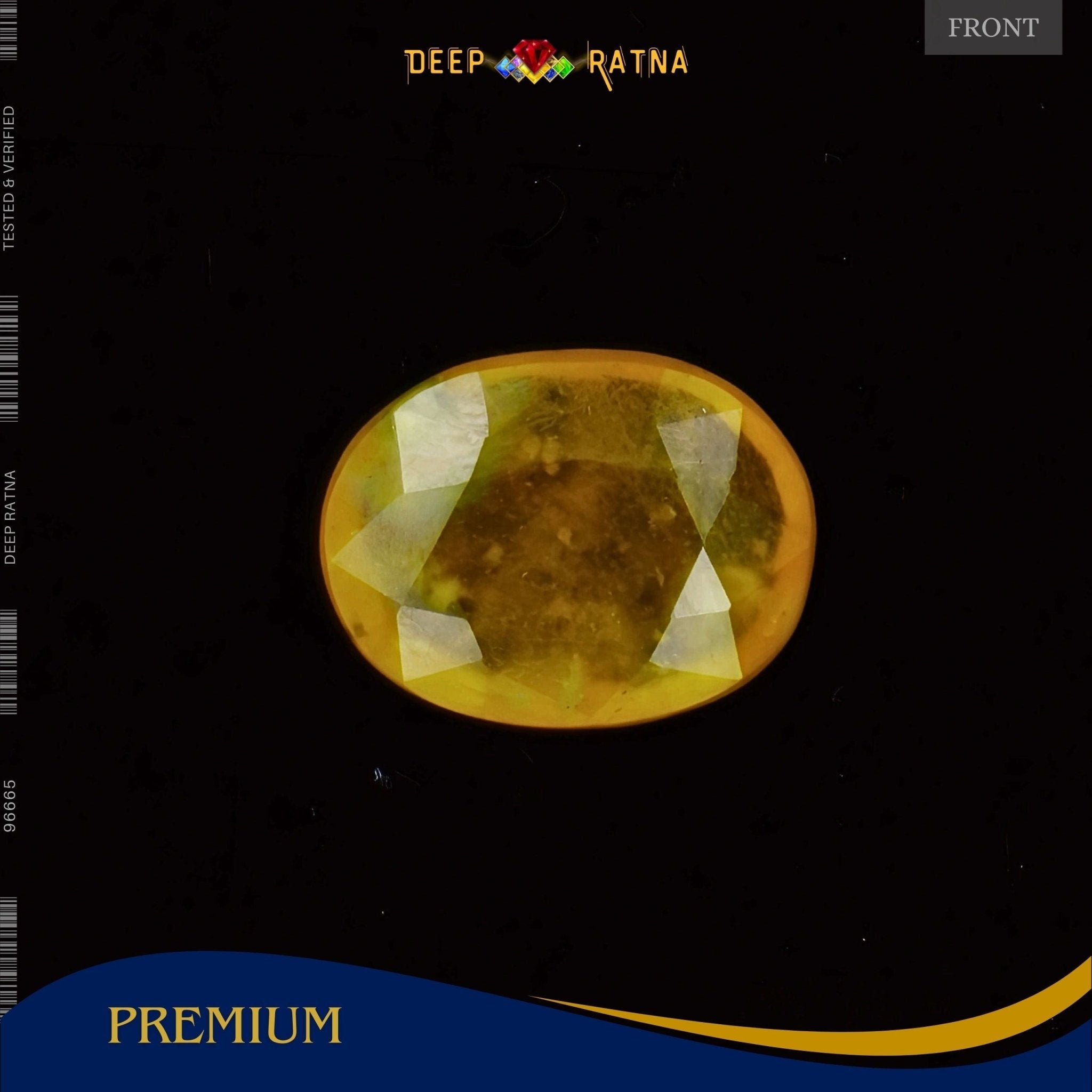 Yellow Sapphire 3.40 Carat (Thailand) - Deep Ratna