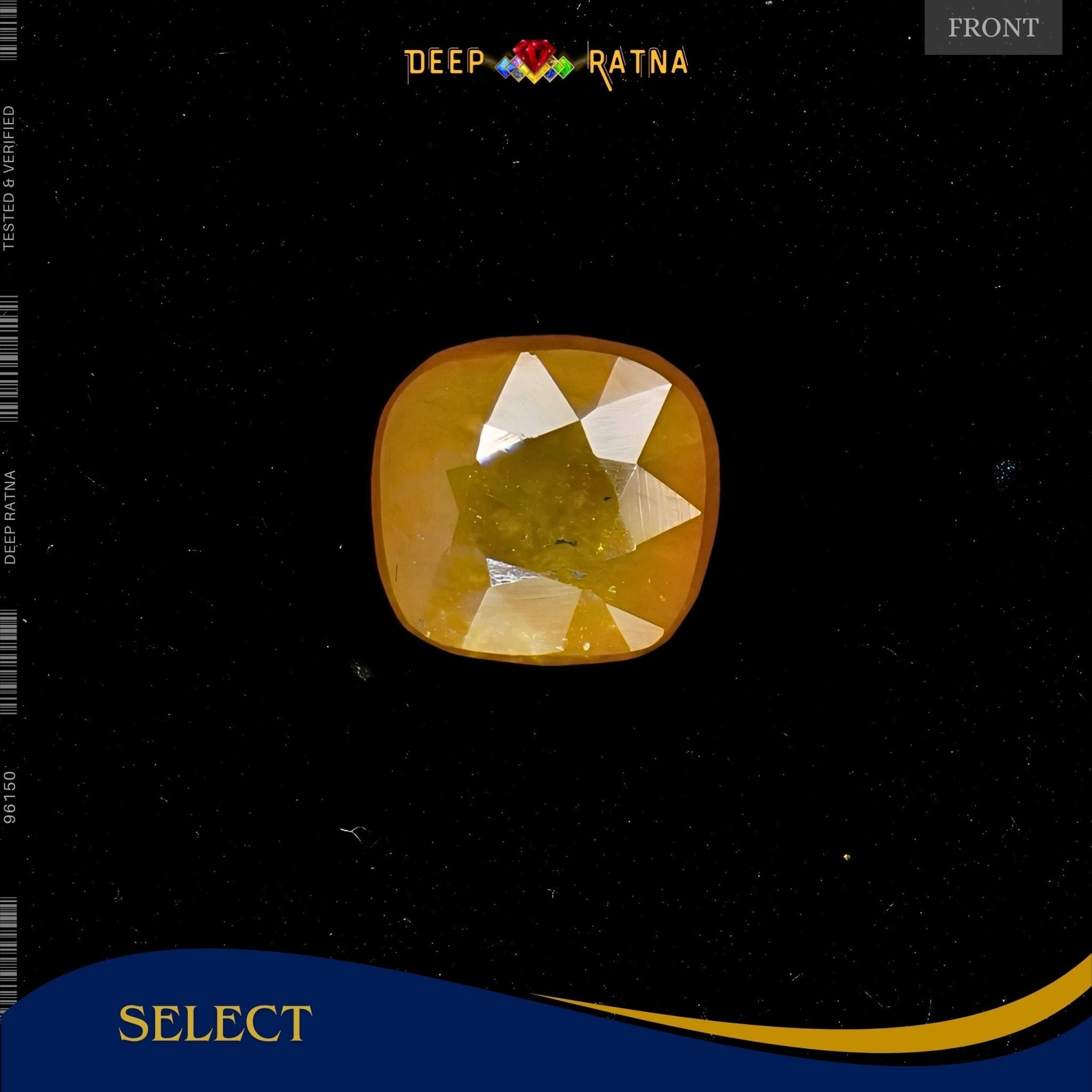 Yellow Sapphire 3.40 Carat (Thailand) - Deep Ratna