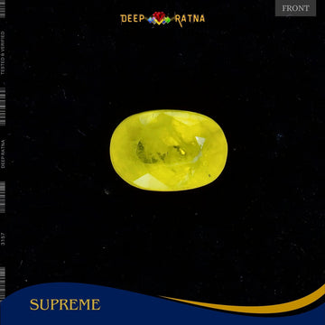 Yellow Sapphire 3.40 Carat (Thailand) - Deep Ratna