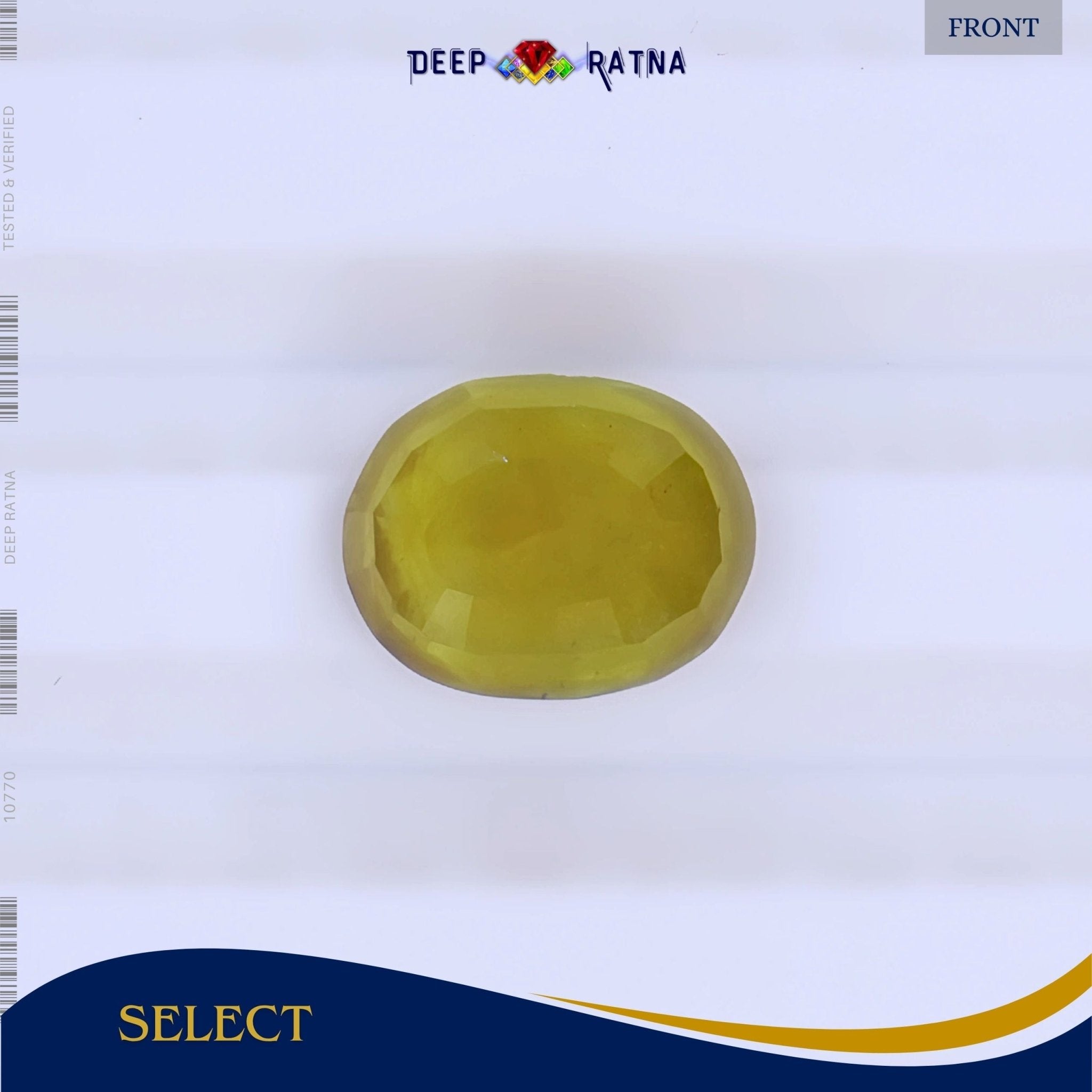 Yellow Sapphire 3.46 Carat (Thailand) - Deep Ratna